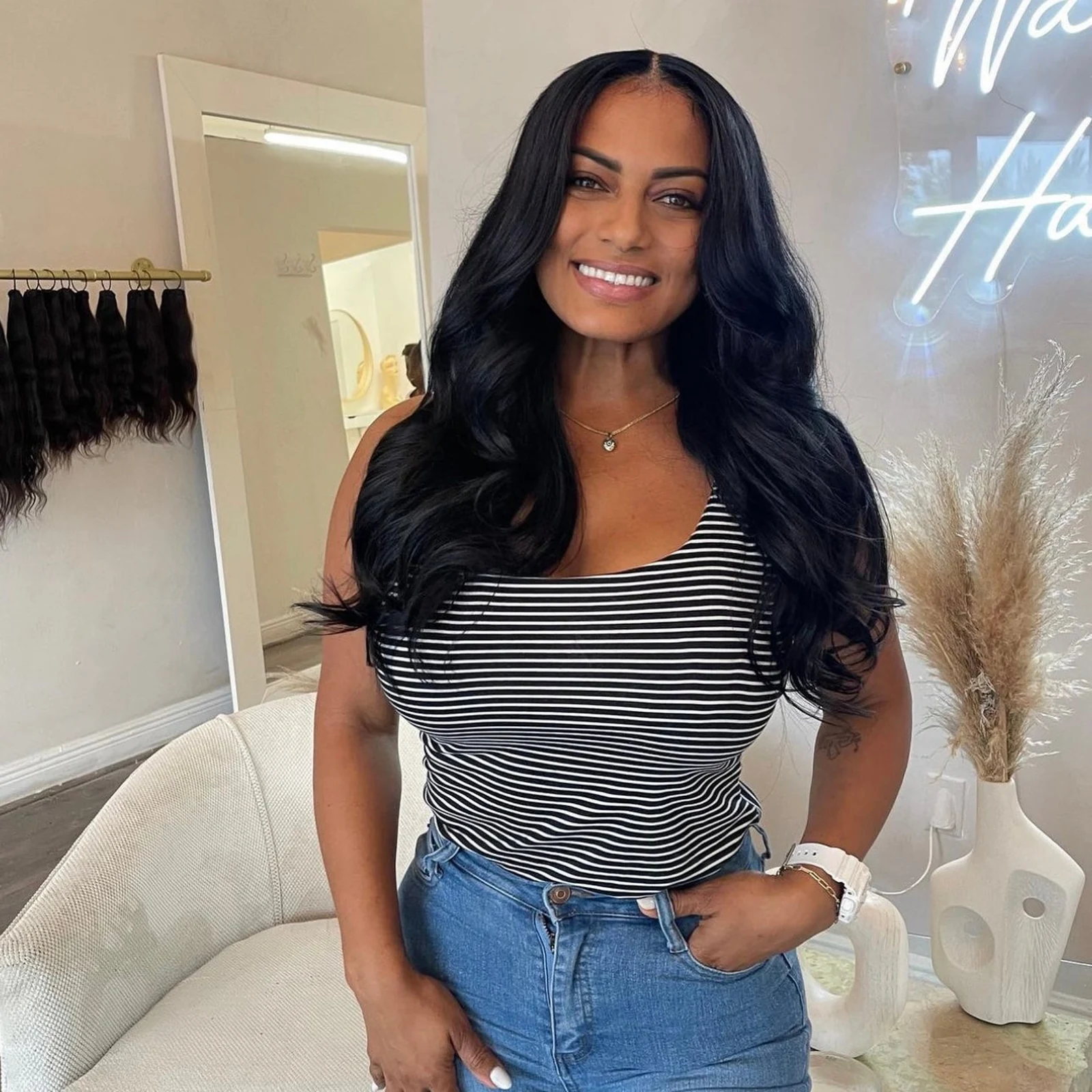 Luxury straight hair bundle European hair